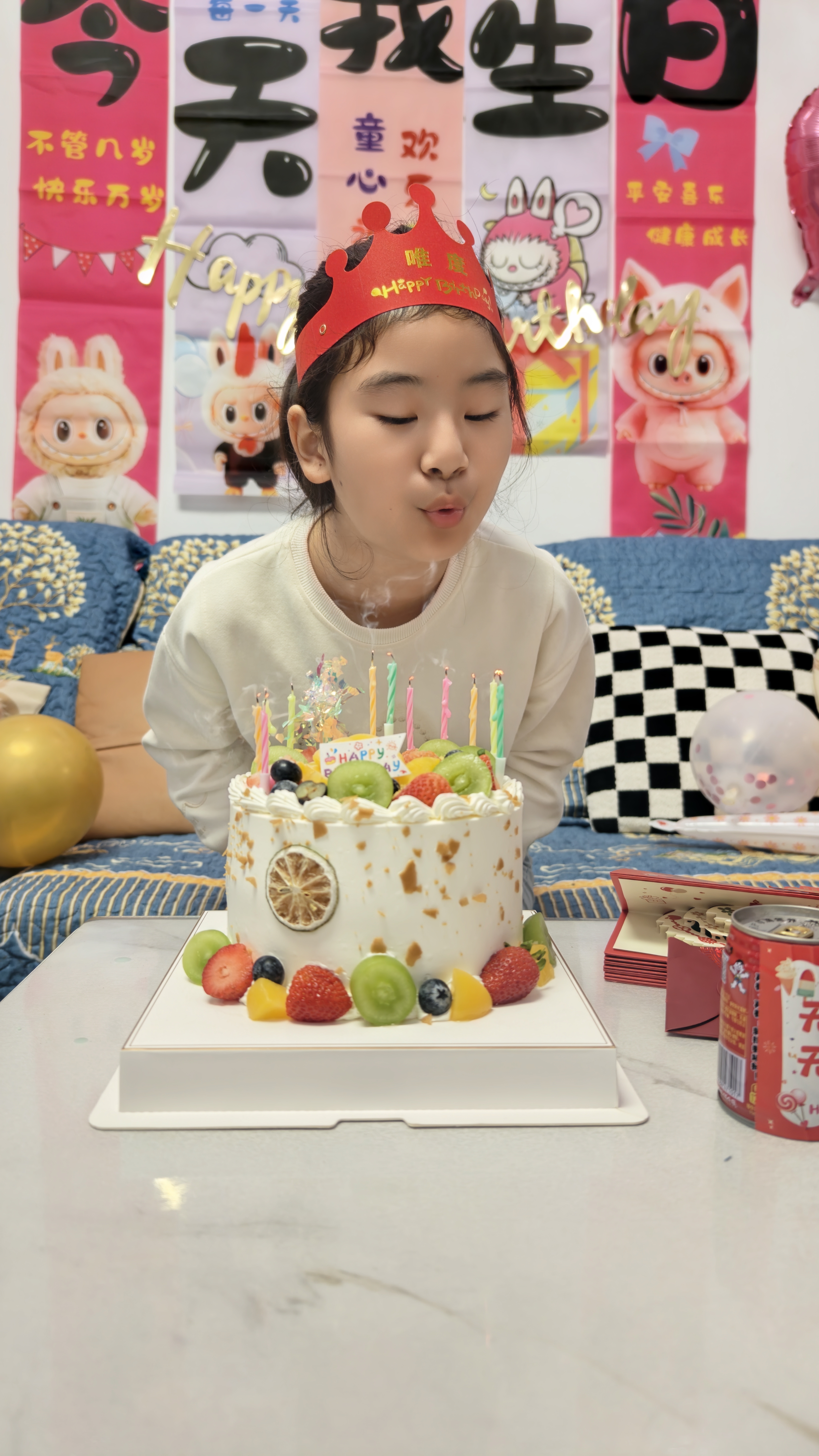 多美忆生日场景布置女孩生日气球背景条幅挂布儿童生日快乐桌飘粉色套装 实拍图