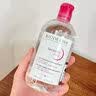 贝德玛（BIODERMA）【11.11现货】粉水敏感肌洗卸温和不伤肤卸妆水500ml*3 实拍图