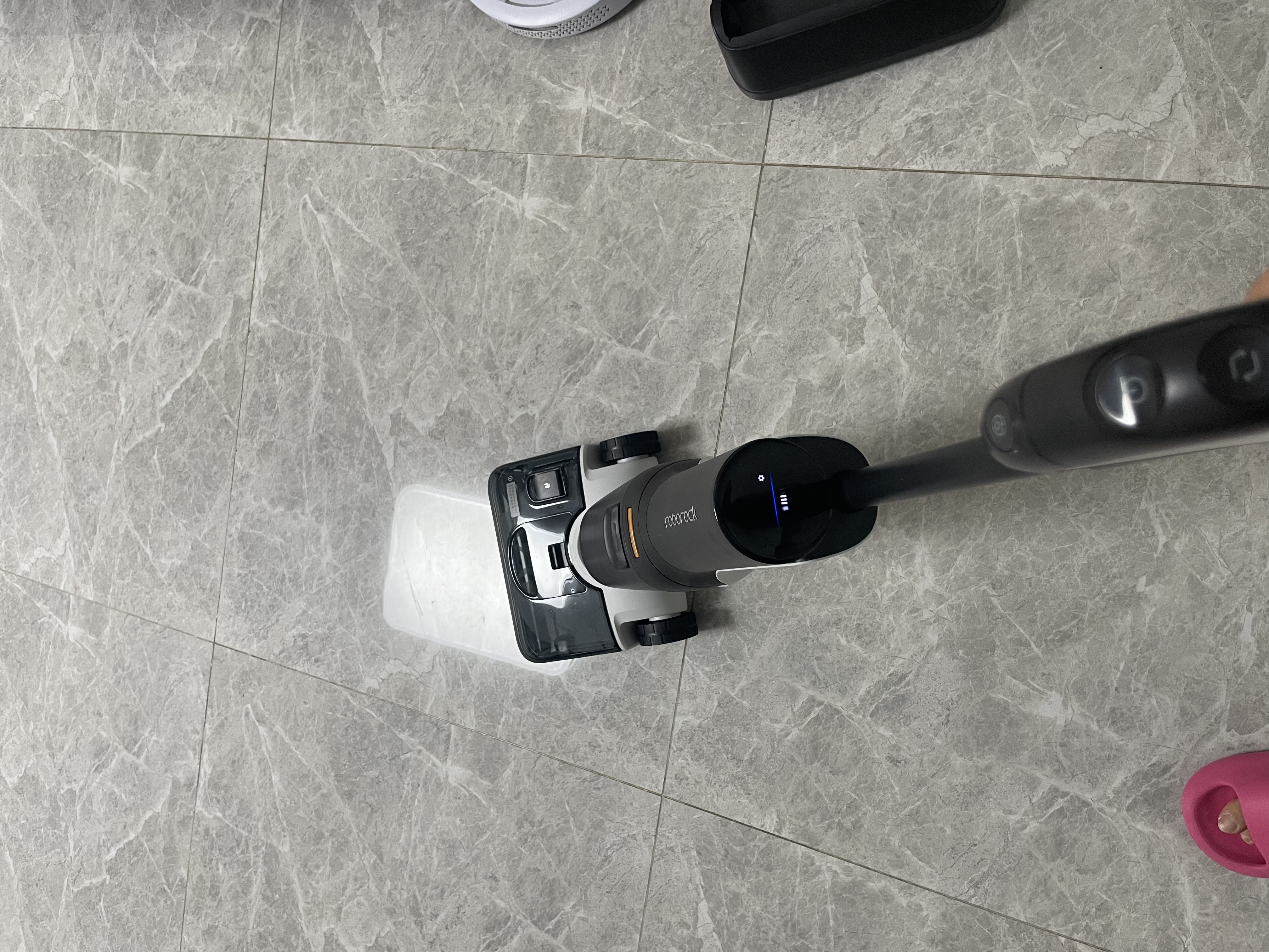 石头【价保11.11开门红】A30 3.0洗地机新品【32kpa飓风吸力】0缠毛自清洁拖地机吸拖一体扫地机器人 实拍图