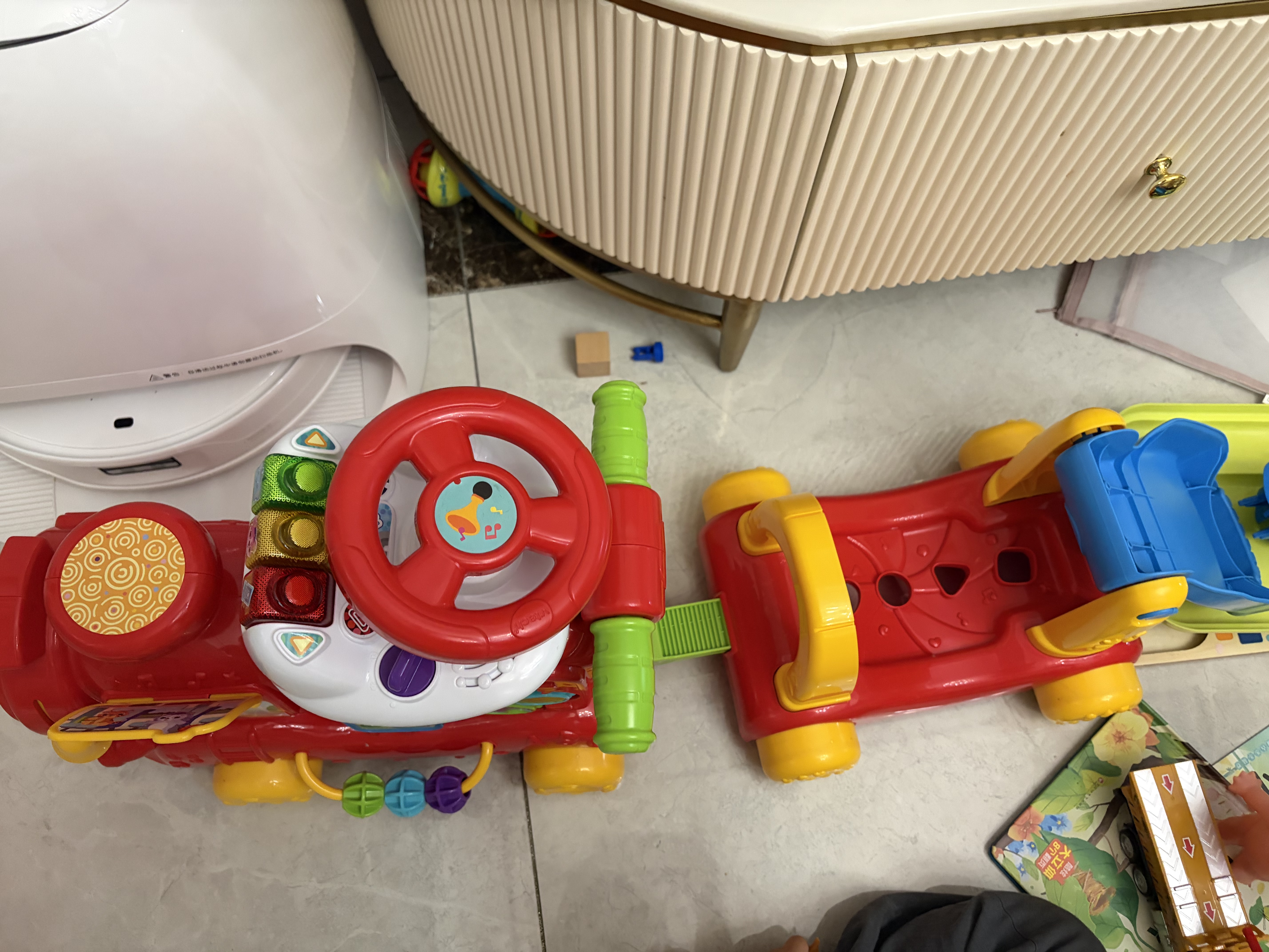 伟易达（Vtech）双语小火车益智手推学步滑行车儿童玩具男孩女孩宝宝周岁生日礼物 实拍图