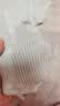 【贝乐咿莫代尔空调服】婴儿短袖连体夏季薄款短袖莫代尔空调服 浅蓝色#6844 59cm （1-3个月8-12斤） 实拍图