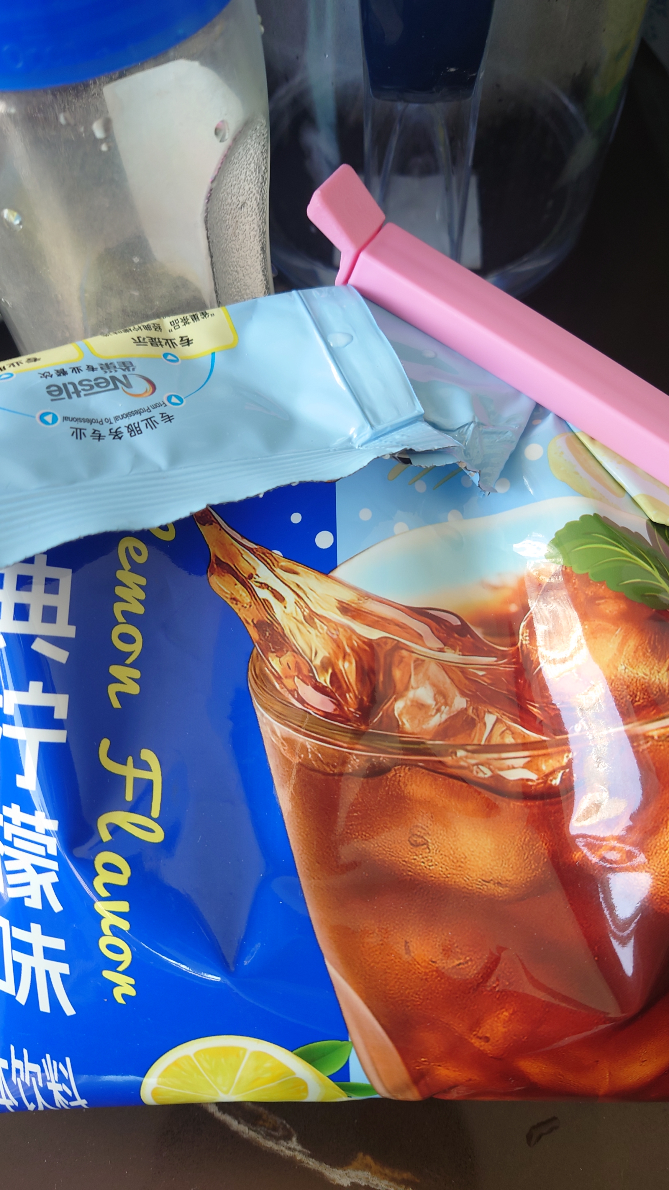 雀巢（Nestle）果维柠檬红茶1.02kg/袋 速溶固体果味茶粉饮料 实拍图