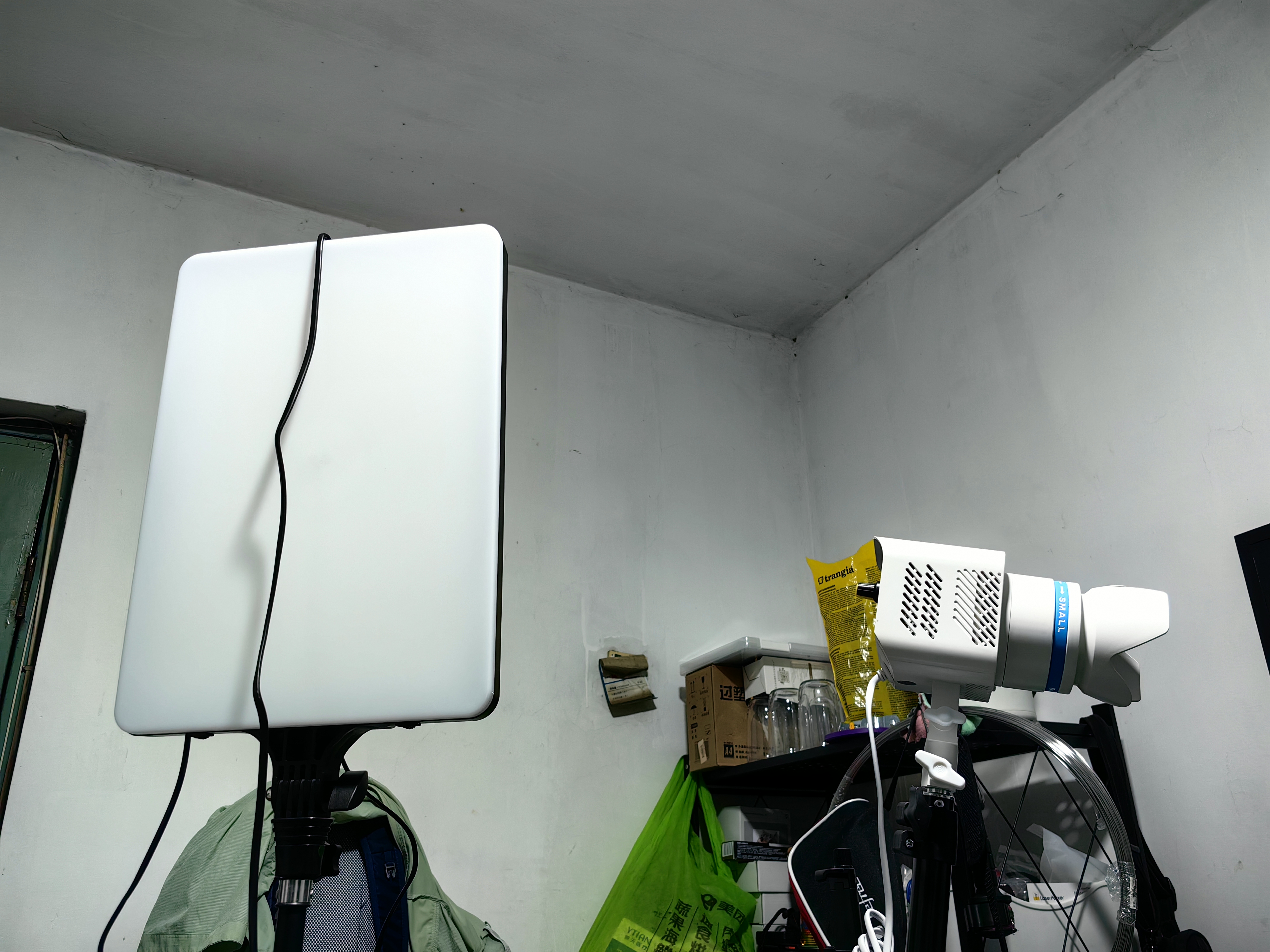 贝阳（beiyang）100W直播补光灯摄影专业室内拍摄人像桌面玉器翡翠珠宝俯拍摄影LED板灯常亮柔光灯面光灯平板灯 实拍图