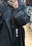 优衣库风衣女装男装/外套487420 09 黑色 L 实拍图