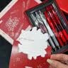 派通（Pentel ）【红笔礼盒】限定礼盒红笔学生学习批改作业 高颜值红色中性笔划重点速干笔 6支红笔套装礼盒 实拍图