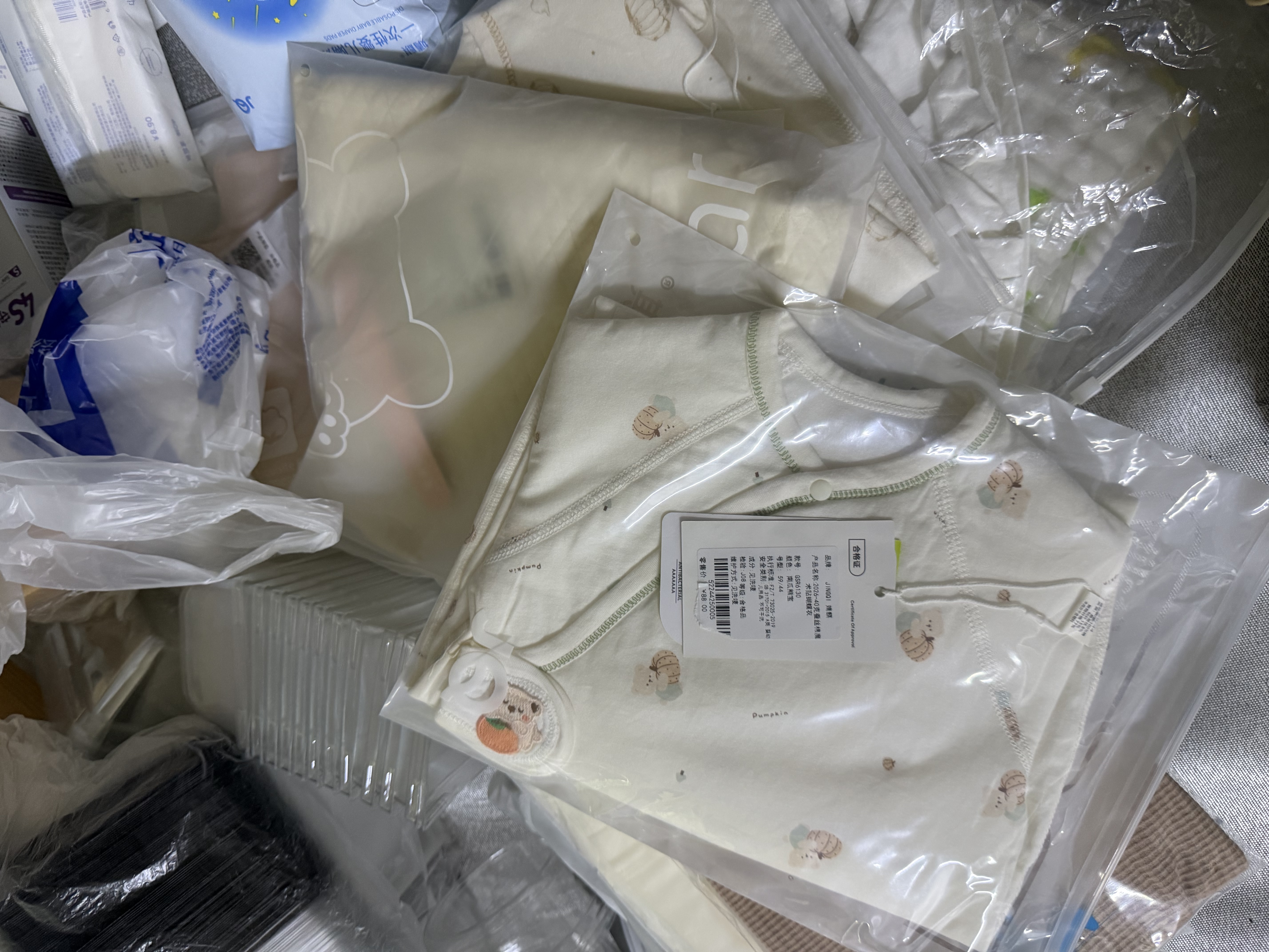 微狮牧尼【孕妈有礼】新生婴儿纯棉衣服宝宝连体衣服装礼盒 实拍图