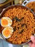白象方便面  经典奶油火鸡面 拌面五连包116g*5包 夜宵速食 实拍图