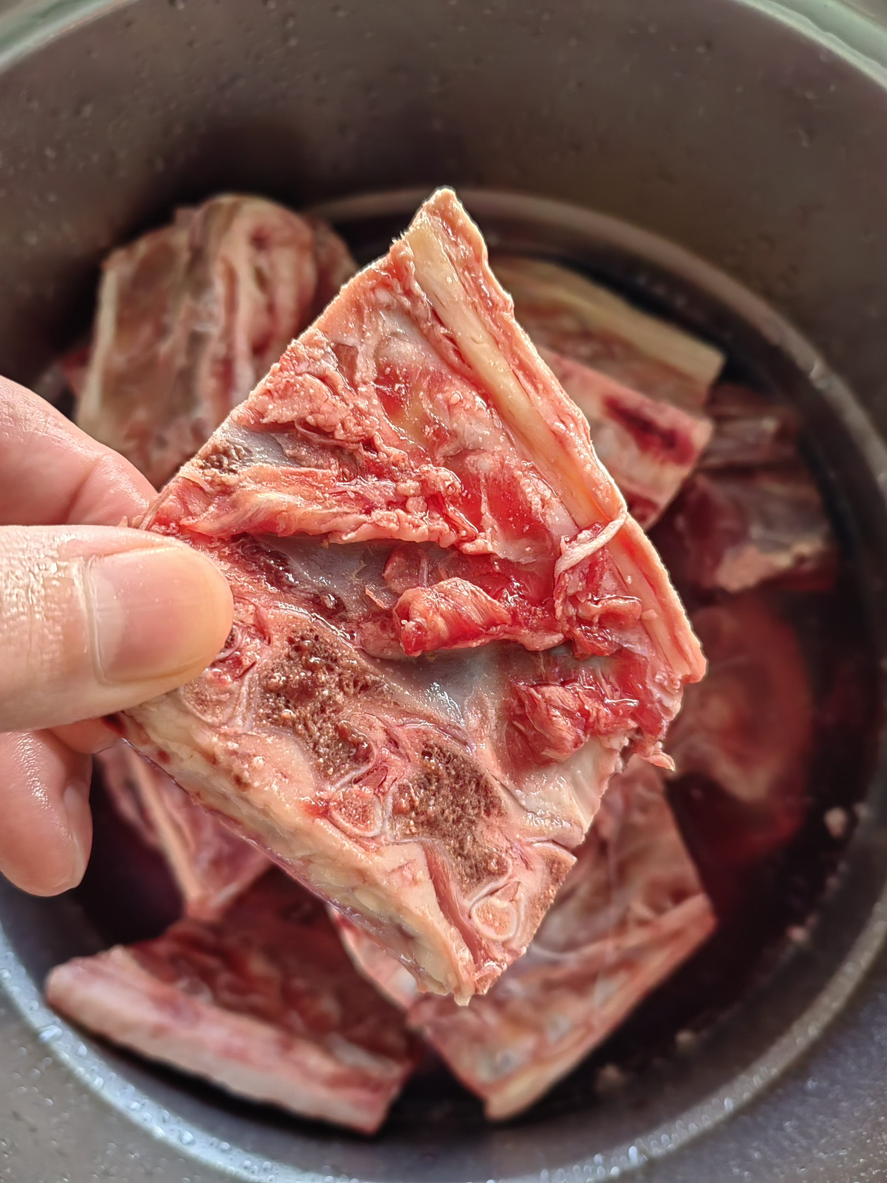牧溪春内蒙古羊肉羊蝎子净重4斤国产草饲散养羔羊脊骨脖骨火锅烧烤食材 实拍图