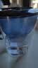碧然德（BRITA）过滤净水器 家用滤水壶 净水壶 海洋系列 3.5L（蓝）+专家版滤芯5枚 环保加固包装 实拍图