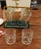 捷安玺玻璃杯子家用耐高温白酒杯客厅啤酒杯水杯洋酒杯酒具套装带杯架 实拍图