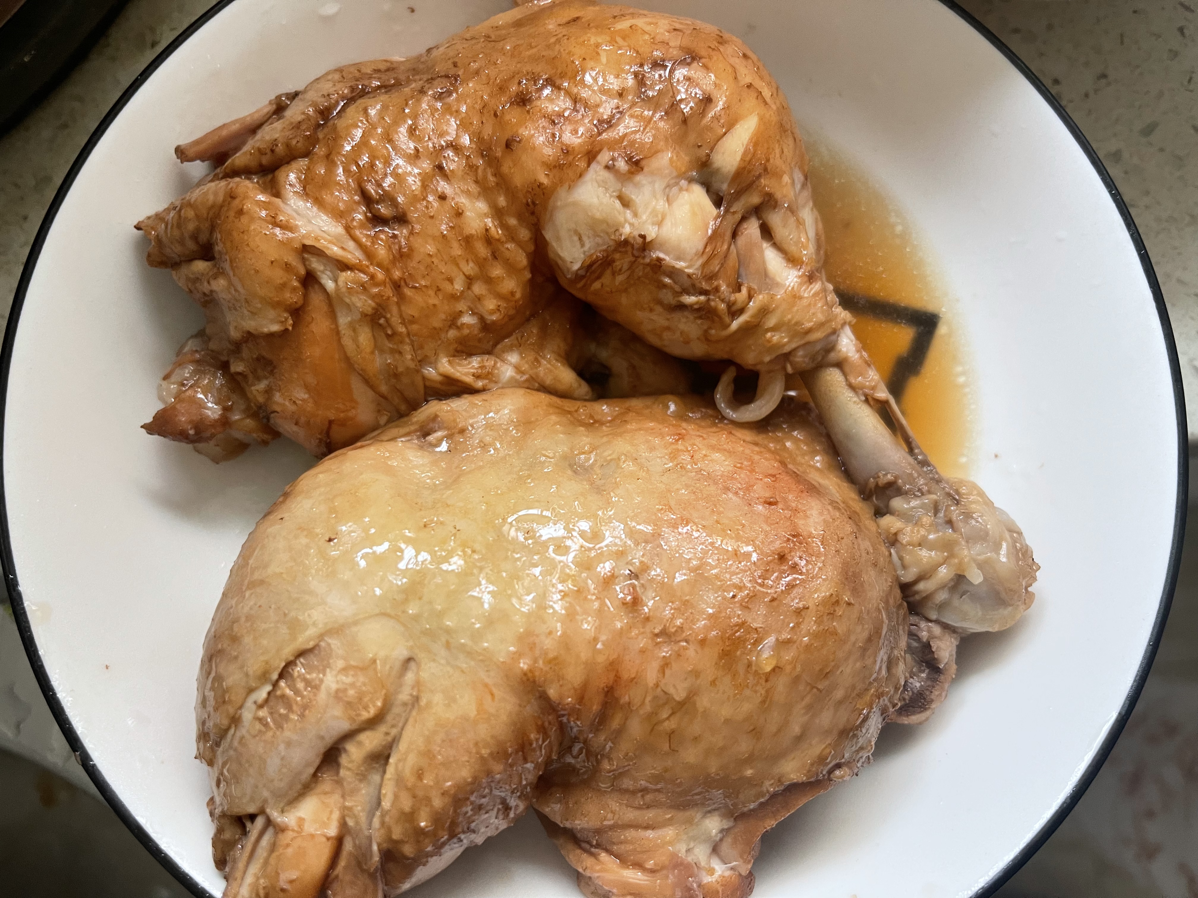 上鲜鸡全腿2.4斤 美食大赛 鸡肉生鲜烧烤食材炸货清真 实拍图