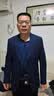 杉杉（FIRS）西服男春秋款商务中年西装休闲男士单西外套正装职业装上衣西装 9836深蓝 185  实拍图