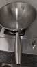 美厨（MAXCOOK）304不锈钢炒锅 带盖锅具34cm 三层钢锅 电磁炉燃气炉通用MCC7904 实拍图