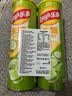 乐事（Lay's）无限薯片 翡翠黄瓜味 104克*2罐 208克 休闲零食 膨化食品 实拍图