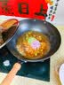 冀铁锤章丘炒锅铁锅炒菜锅不易粘锅手工锻打无涂层熟铁锅燃气灶36cm加耳 实拍图