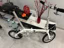 大行（DAHON） 412折叠自行车14英寸单速超轻迷你铝合金学生成人单车BYA412 白色 实拍图