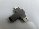 ThinkPad联想Thinkbook 128GB Type-C USB3.1 U盘 读速150MB/s 手机电脑 双接口 u盘办公商务优盘BU100 实拍图