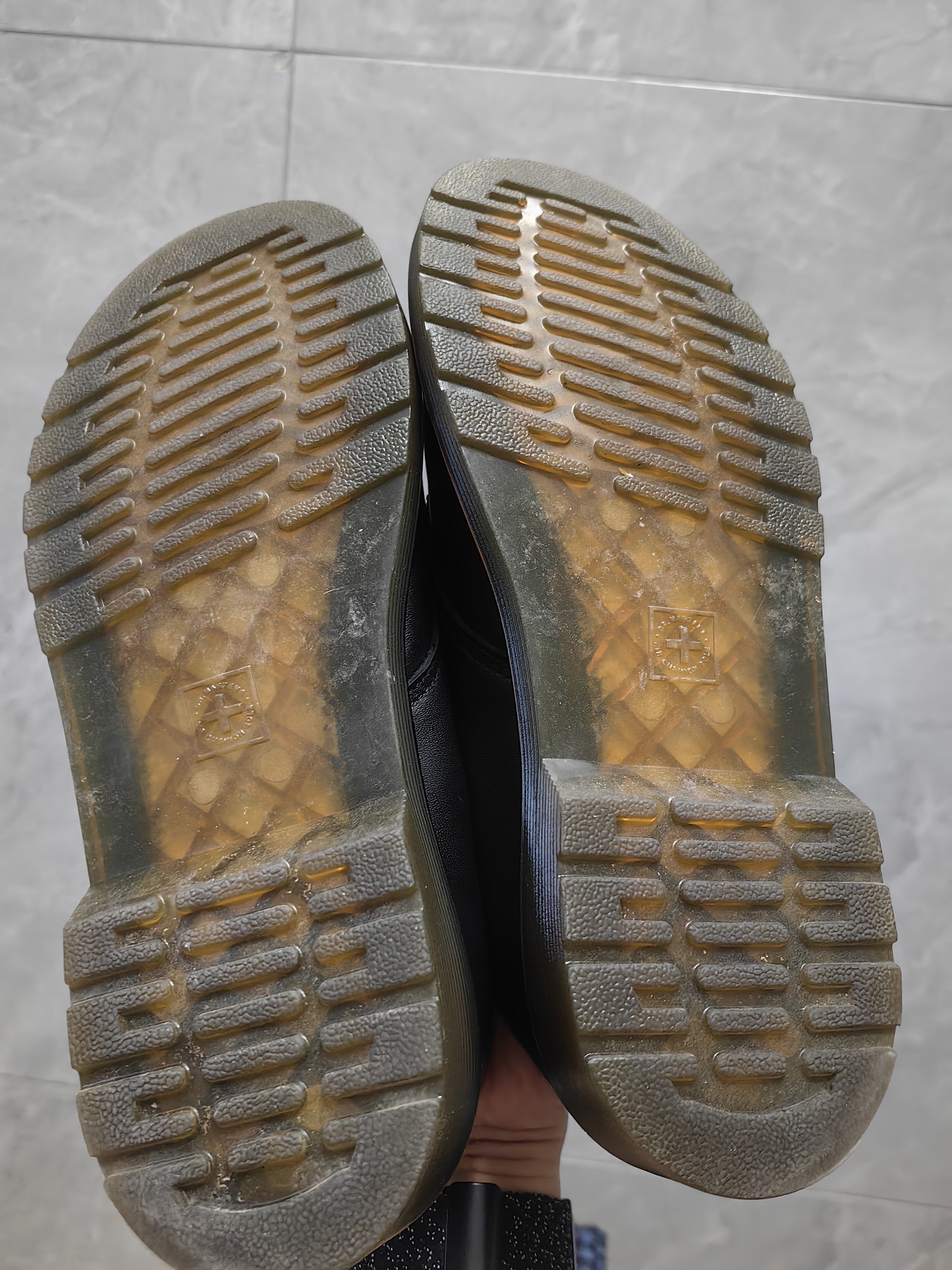 马丁博士（Dr.Martens）1461 Y女爆款舒适休闲好看的薄底皮鞋单鞋 黑色 38 实拍图