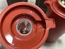 炊大皇保温壶316L不锈钢大容量家用热水壶暖瓶一体无缝内胆2L（复古红） 实拍图