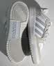 adidas ENTRAP美式校园风运动鞋少年感复古篮球风板鞋阿迪达斯   白色/金属暗银   42 实拍图