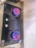 康佳（KONKA）天然气燃气灶煤气灶双灶【升级铜火盖+黑金耐污水盘+包安装】5.2kW嵌入式台式以旧换新JZT-B500Y 实拍图