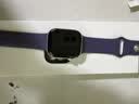 Apple/苹果 Watch S11 智能手表GPS款46毫米银色铝金属表壳雾紫色运动型表带M/L MEVX4CH/B 实拍图