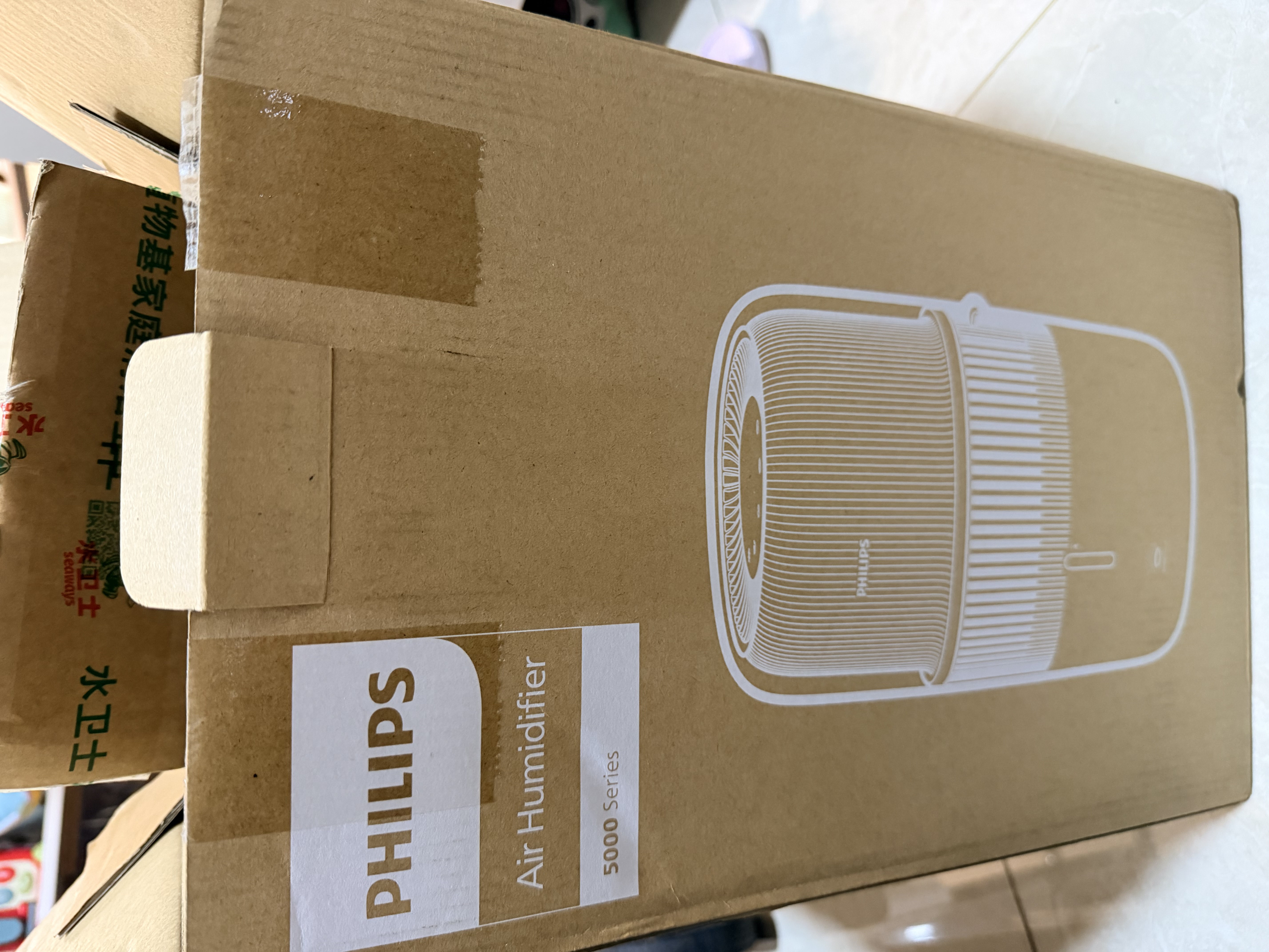 飞利浦（PHILIPS）加湿器家用卧室母婴专用静音除菌无雾空调加湿机鼻炎孕妇婴幼儿桌面大容量HU5710/13礼物 实拍图