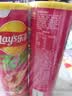乐事（Lay's）无限薯片 鲜浓番茄味 104克*2罐 208克 休闲零食 膨化食品 实拍图