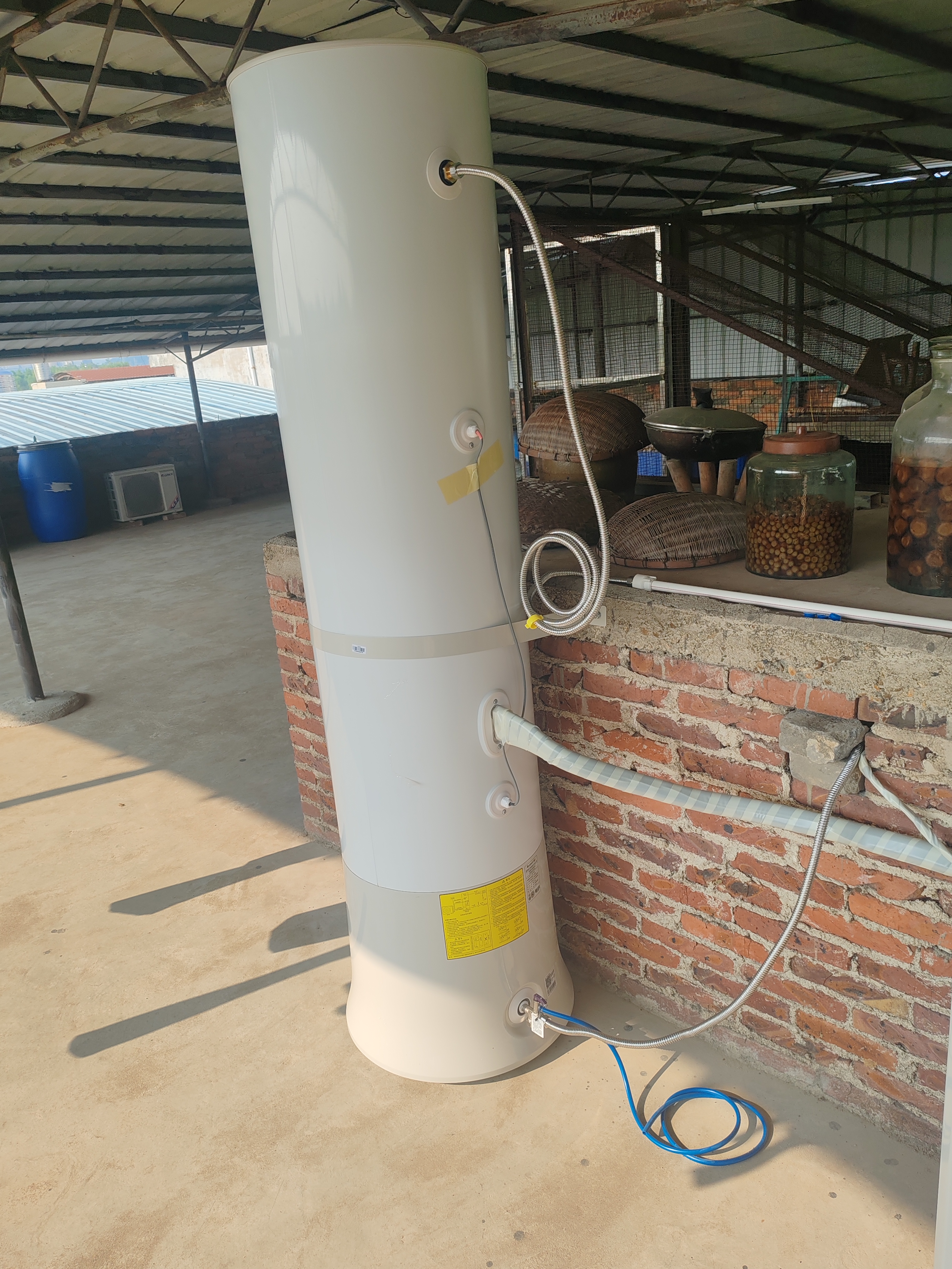 格力（GREE）御锦空气能热水器家用200升变频 超一级能效WiFi智控 纯热泵节能省电SXT200LCJW/Y1-1j家电补贴 实拍图