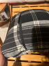 无印良品（MUJI）棉法兰绒靠垫 抱枕可拆洗 黑色格纹 43×43cm 实拍图