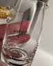 CLITON金箔高档水晶白酒杯分酒器套装 一口杯二两小酒杯烈酒杯6杯6壶 实拍图