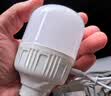 超亮充电灯泡长续航停应急露营LED帐篷挂户外照明太阳能夜市摆摊 V50高亮5000WTF白光9-25小时 实拍图