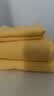 无印良品100%全棉毛巾绣四件套纯棉床单被套床笠罩家用宿舍可水洗裸睡套件 森林奶黄【100%全棉毛巾绣】 1.8m 床单款 四件套-被套200*230cm 实拍图