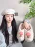 QYCKABY棉拖鞋女秋冬季2026新款居家毛绒防寒保暖踩屎感厚底防滑地板拖男 米色【柔软冬季】 38-39 正码 实拍图