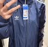adidas通勤百搭三条纹休闲运动夹克早秋外套男女阿迪达斯三叶草 深靛蓝（推荐选大一码)   XL 实拍图