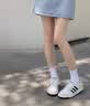 adidas ENTRAP美式校园风运动鞋少年感复古篮球风板鞋阿迪达斯   白/金色   41 实拍图