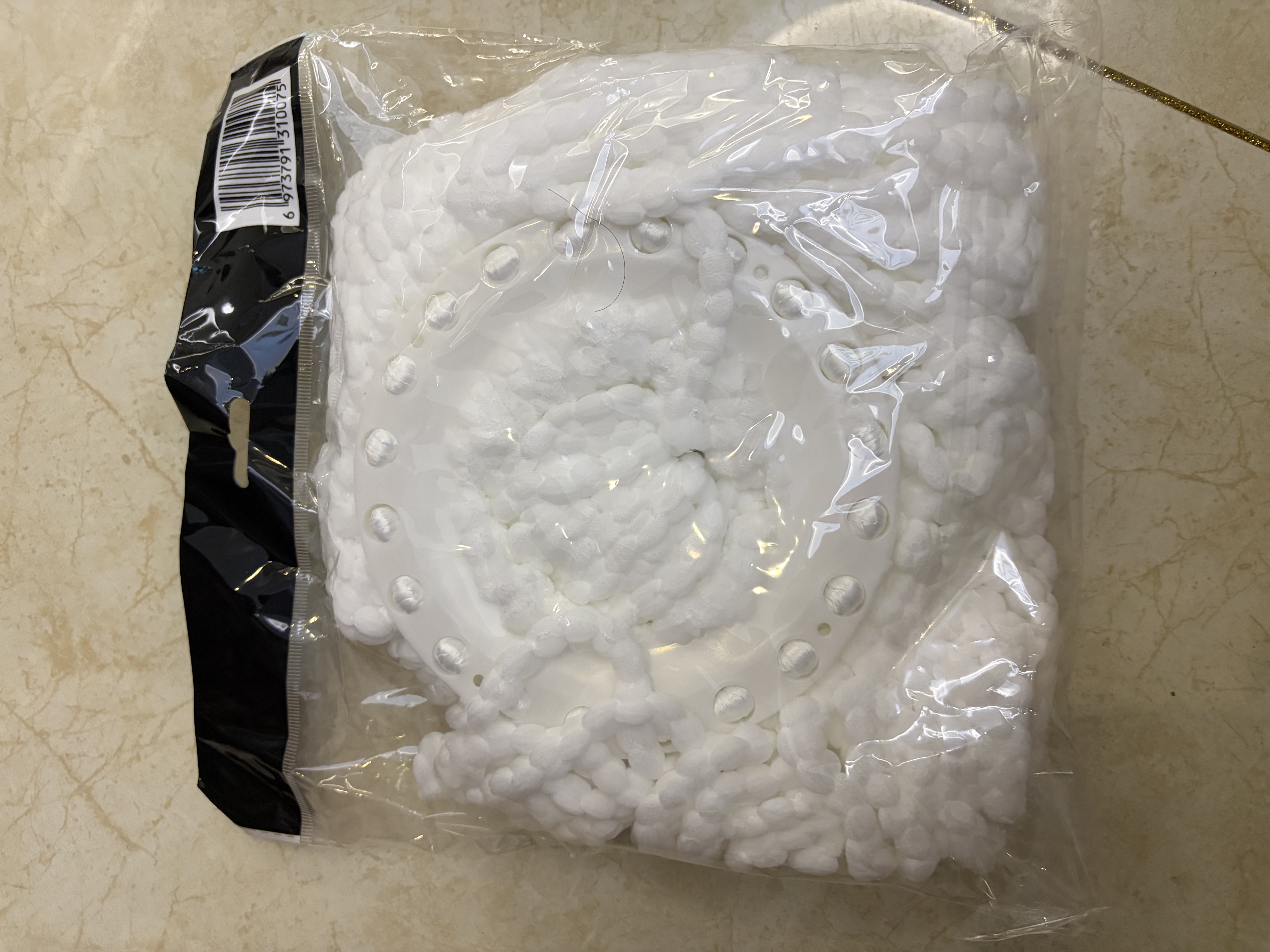 大卫旋转拖把头细细拖系列拓朴拖把配件单个装 实拍图