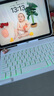 GOMI适用苹果ipad10.2/11代无线蓝牙键盘air2/3/7鼠标mini5/4便携pro11外接手机 背光10寸白键盘（单键盘）+收纳包/支架/充电线 实拍图