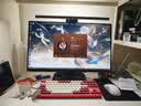 明基(BenQ) ScreenBar Halo2屏幕挂灯护眼全光谱电竞智能无线显示器灯 实拍图