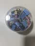 齐心（COMIX）82只彩色长尾夹票夹组合装 金属燕尾夹子文具办公价保(25mm12只 19mm25只 15mm45只) /筒 EB8521 实拍图