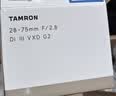 腾龙（Tamron）A063S 28-75mm F/2.8 Di III VXD G2二代大光圈标准变焦 微单镜头 风光人像（索尼全幅E卡口） 实拍图
