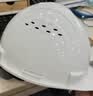 霍尼韦尔（Honeywell）安全帽 H99S 纯ABS材质工地建筑头盔高级领导监理防砸抗冲击 白色透气1顶 实拍图