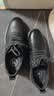 骆驼牌 男士休闲皮鞋磨砂牛皮厚底工装鞋中年爸爸 P13A201013 黑色 38 实拍图