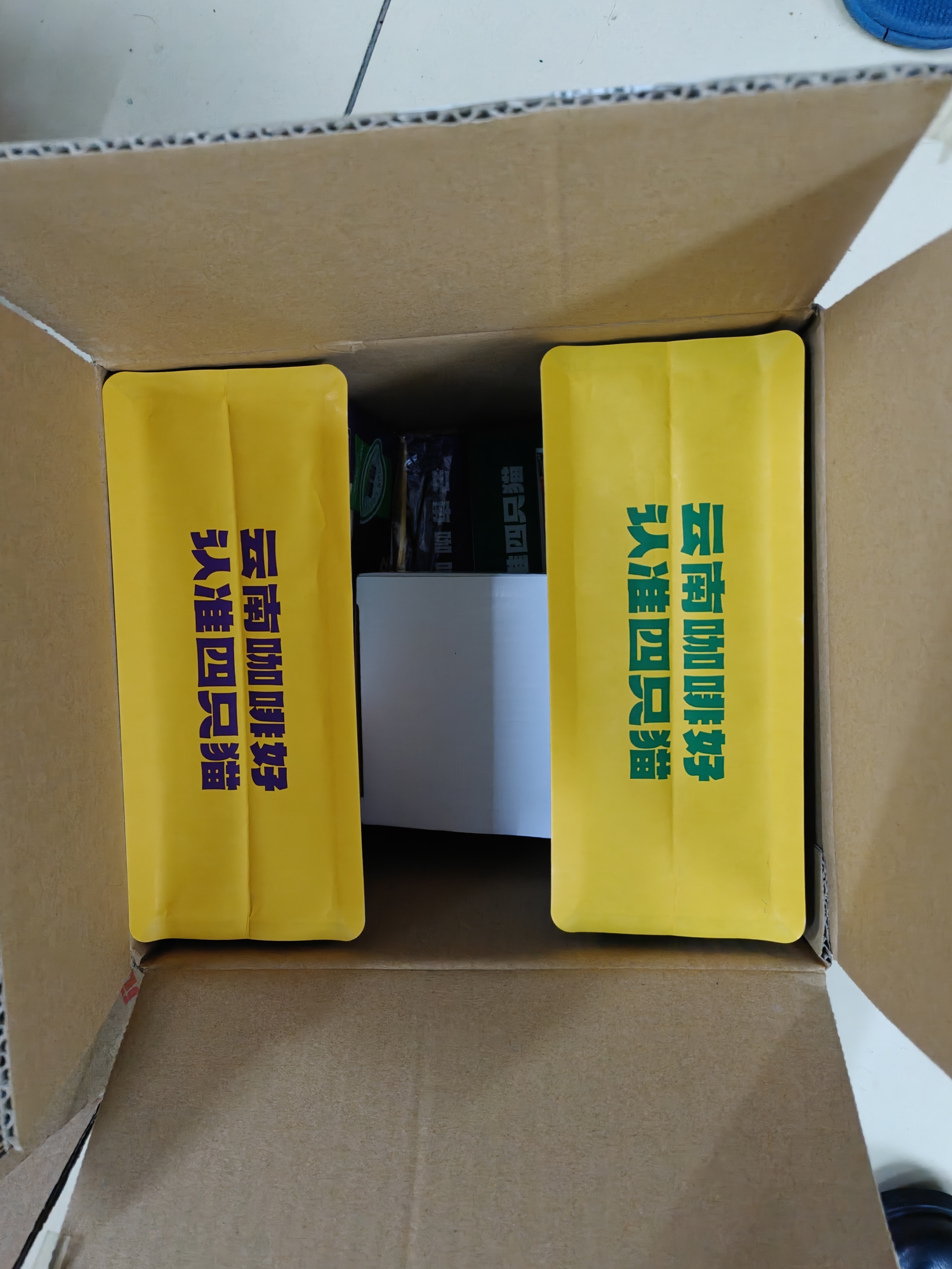 四只猫咖啡拿铁卡布50条 低糖低脂  速溶咖啡粉 三合一 冲调饮品 共750g 实拍图
