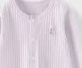 童泰（TONGTAI）宝宝睡衣四季纯棉套装女童家居服男童上衣裤子紫色100cm 实拍图