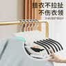 JEKO&JEKO20只升级叠挂护领衣架家用挂衣服架无痕防滑晾晒架衣柜衣撑子 实拍图