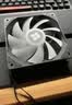 利民（thermalright）TL-C12C-S 黑色argb12cm机箱风扇 argb 风扇 支持神光同步 4PIN PWM 调速风扇 实拍图