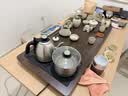 京东京造茶具整套装茶盘台杯功夫泡煮茶烧水壶一体送礼物自动上水汝窑20头 实拍图