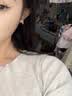 QMXDS999纯银耳钉女士养耳洞睡觉免摘2026新款高级感水滴百搭耳环 s999足银水滴耳钉 小号一对 实拍图