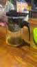 飘逸壶泡茶壶耐热高温玻璃沏茶过滤内胆冲茶器家用茶具套装 飘逸杯500mL1个 实拍图